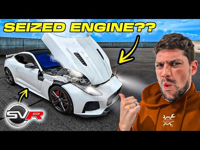 I BOUGHT A JAGUAR F-TYPE SVR NON RUNNER!!... MASSIVE GAMBLE...