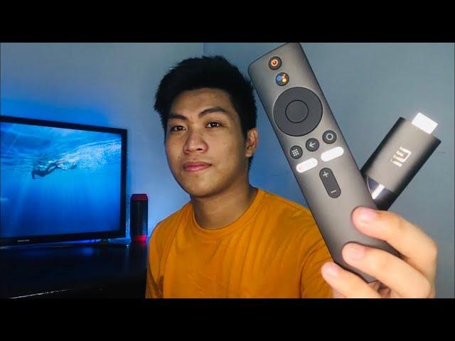 Xiaomi Mi TV Stick Unboxing + Set Up, Cheapest Android TV Stick!( Tagalog )