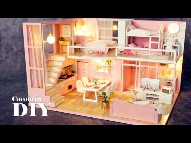 Dream Angel Loft Apartment | DIY Miniature Dollhouse Crafts