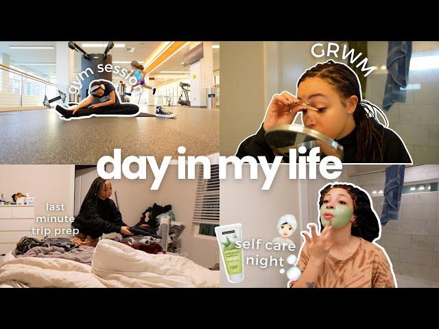 vlog: a day in my life | last minute trip prep, gym, running errands, etc. | aliyah simone