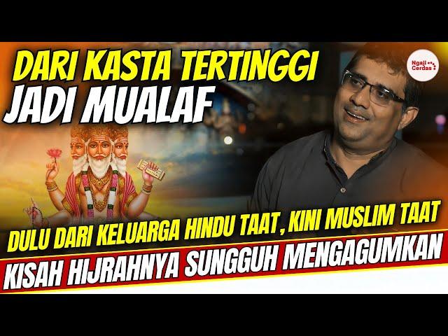 DAGINGGG SEMUA ISINYA..!! KISAH MUALAFNYA  HINDU KASTA TERTINGGI INI JUSTRU KARENA ADZHANAN