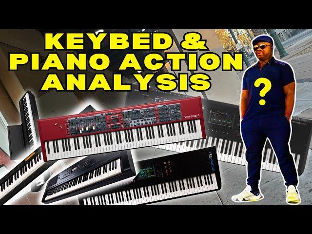 Ranking Keyboard Piano Actions: 1-10  Roland, Yamaha, NORD, Casio (Shocking Results)