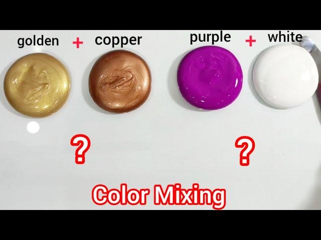 Guess the final color  | Satisfying video | Art video | Color mixing video | Paint mixing video