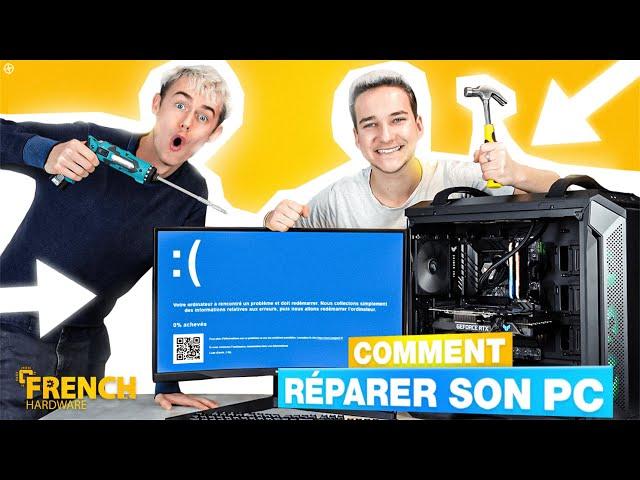 Comment Réparer son PC ? (écran bleu, PC ne s’allume pas,...)