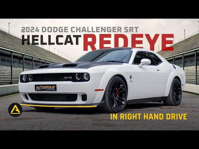 Dodge Challenger SRT Hellcat Redeye Widebody in Right Hand Drive - The Ultimate Beast