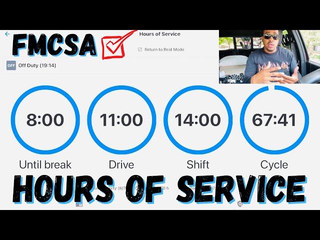 Hours Of Service Explained with ELD | Ways To Maximize your Shift | Non-CDL Hotshot Trucking