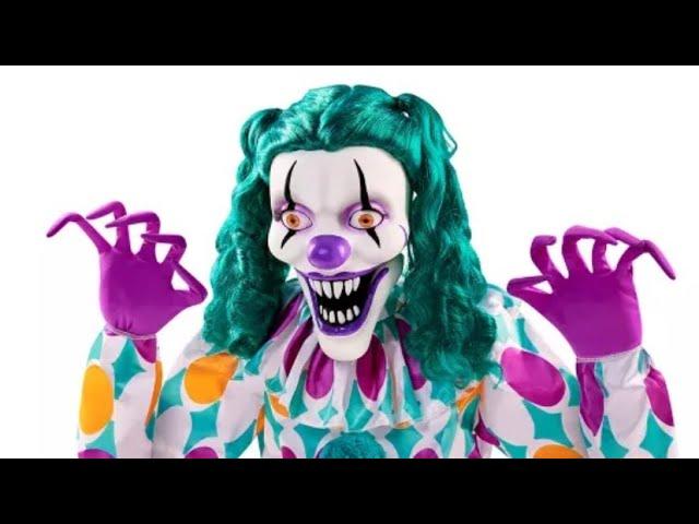 Lucky Liz NEW Spirit Halloween Leaked 2024 Clown Lucky Bottoms Animatronic Demo Trailer