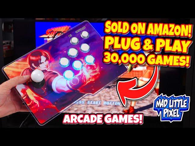 30,000 Arcade Games! ️ Cheap Plug & Play Arcade Stick On AMAZON!!!