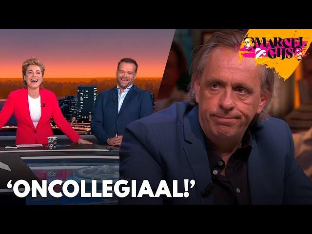 Marcel na gesprek met Hart van Nederland-presentatoren: 'Oncollegiaal!' | MARCEL & GIJS