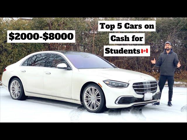 Top 5 Cars on Cash for Students Canada | Hindi