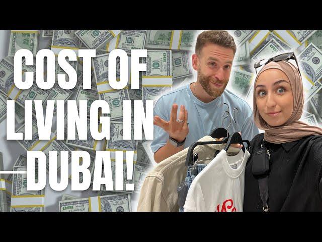 How much it costs to live in DUBAI🫣 Rent, bills, groceries, & shopping!