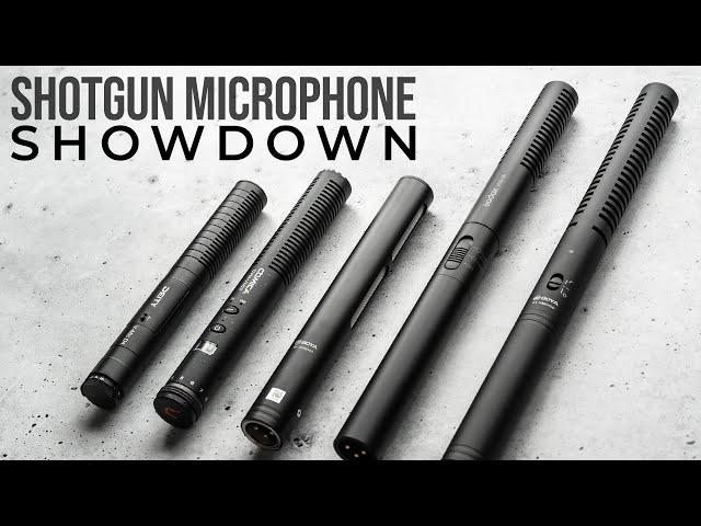 Budget Shotgun Microphone Comparison (Deity V-Mic D4, Comica VM20, Godox VDS-M1, BOYA BY-BM6040/60)