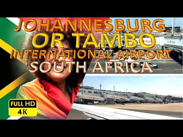  JOHANNESBURG OR TAMBO INTERNATIONAL AIRPORT  BUSIEST AIRPORT ON AFRICAN CONTINENT