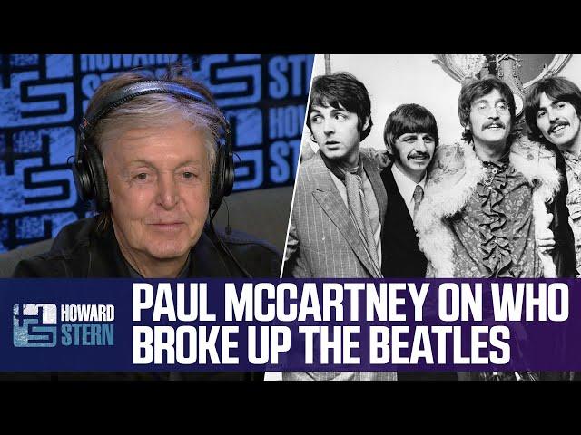 Paul McCartney on Who Broke Up the Beatles