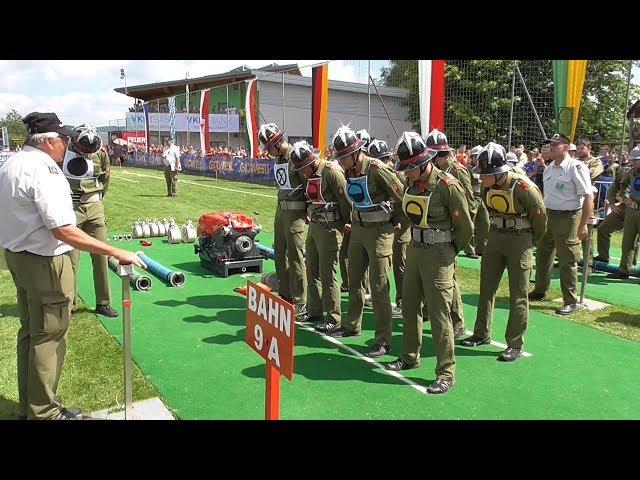 Siegerlauf St Martin i.Mk. 28,41 Sek.beim Feuerwehr Landesbewerb 2018 Rainbach