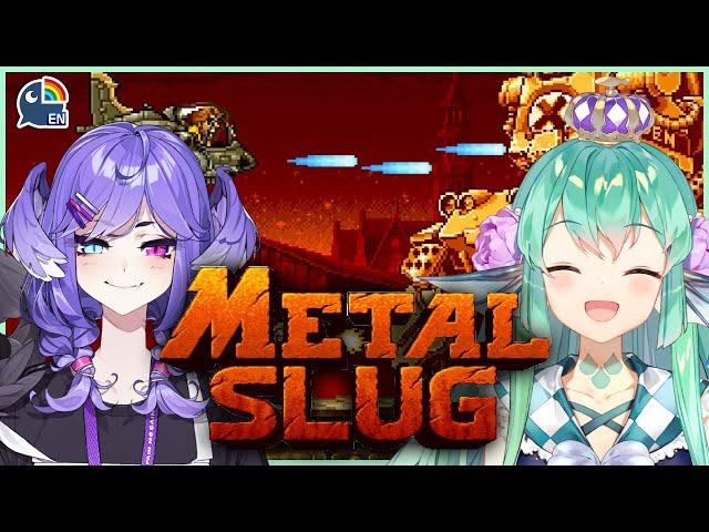 【METAL SLUG X + 3】 GOING IN BLIND 【NIJISANJI EN | Finana Ryugu & Selen Tatsuki】|「Collab」