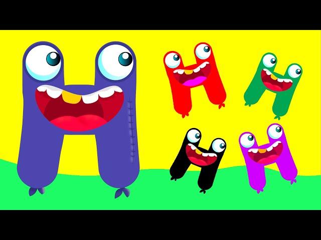 ABC Song | Letter H | ABC Planet Songs