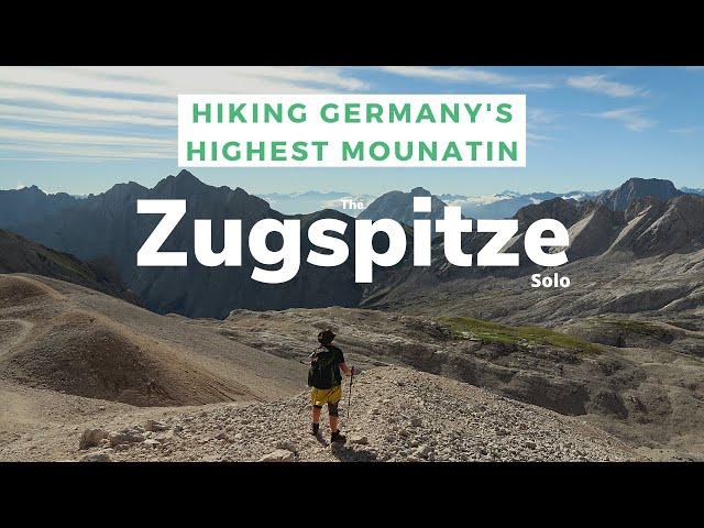 The Zugspitze | Hiking Germany's Highest Mountain Via Ferrata Solo