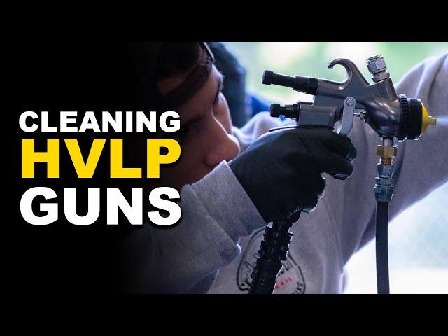 What To Clean An HVLP Spray Gun With