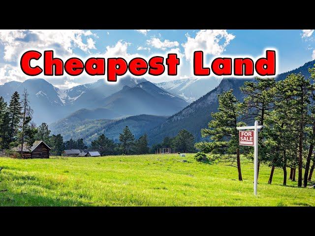 Top 10 Affordable States to Buy Land in 2024! 