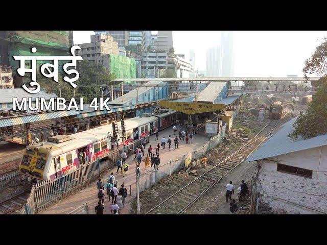 REAL Life Ambience in MUMBAI  - INDIA Walking Tour 4K (UHD)