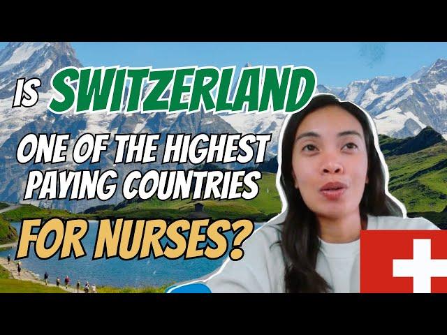 How to become a NURSE in SWITZERLAND?/ Cost of Living