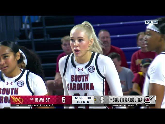 FULL GAME #4 South Carolina Gamecocks vs #15 Iowa State Cyclones | Women's College Basketball