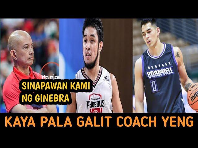 ETO PALA ANG DAHILAN KUNG BAKIT GALIT SI COACH YENG GUIAO SA GINAWA NG GINEBRA