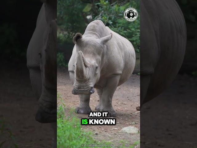 White Rhino Extinct A Tragic Reality   #wildlife #africanwildlife #shorts #whiterhino