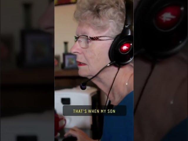 86-year-old #grandma #gamer Shirley Curry is one of the oldest #Skyrim video game players. #shorts