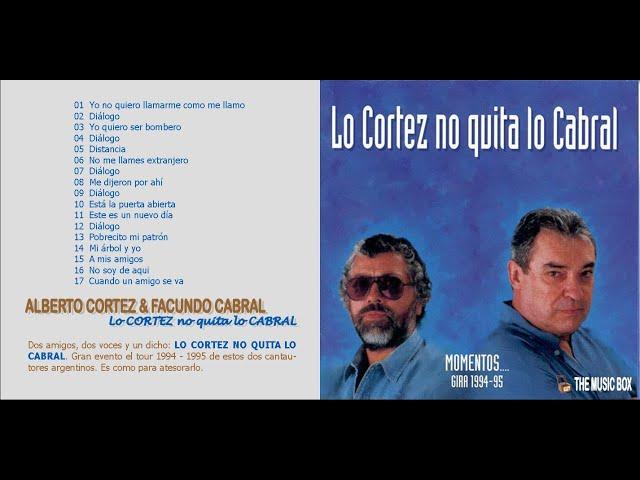 "LO CORTEZ NO QUITA LO CABRAL"   RECITAL COMPLETO