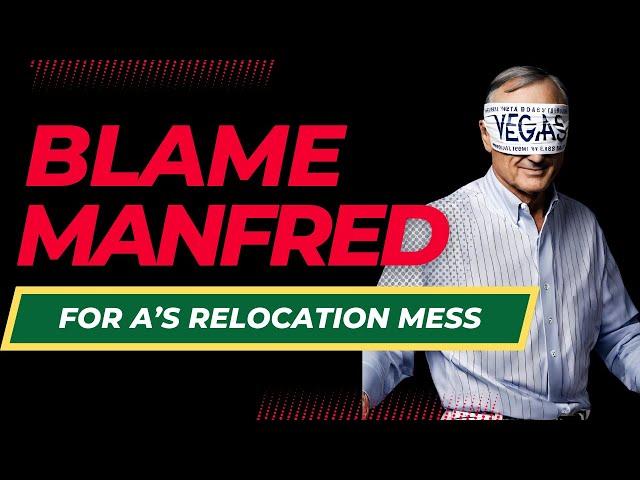 A Passionate Takedown of Rob Manfred: Oakland A’s Relocation Mess | Damon Amendolara