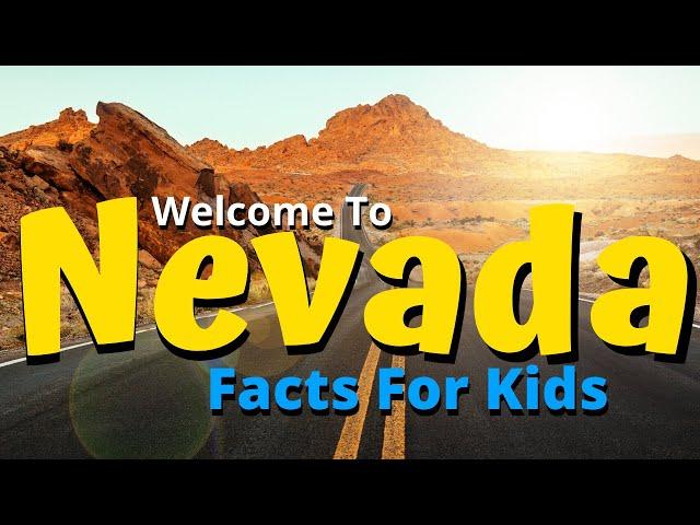 Facts About Nevada For Kids | US States Learning Video