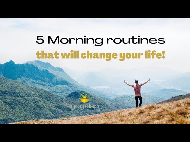 5 morning habits that will change your life