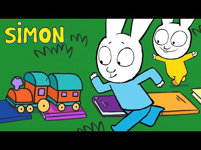 The Train Track Birthday Gift | Simon | Full episodes Compilation 30min S3 | Cartoons for Kids