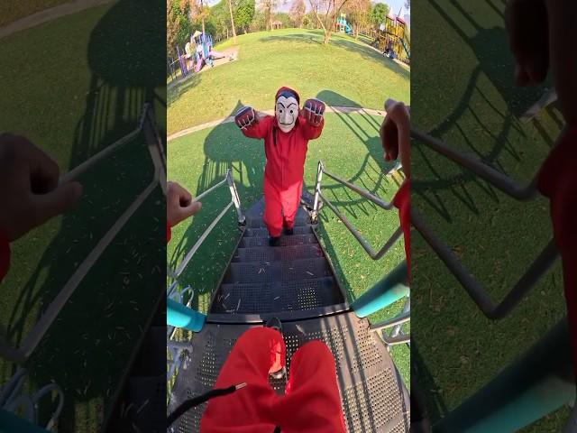 "Playground Turned Into an Extreme Sport Arena!"