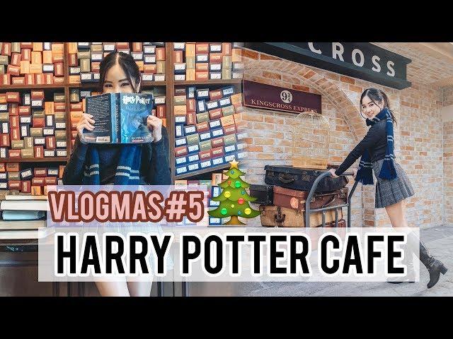 HARRY POTTER CAFE in HONGDAE, Seoul KOREA! | Vlogmas #5