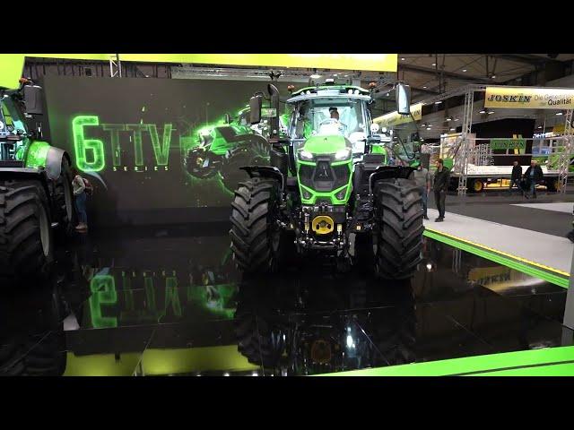 Walking in the new 2024 DEUTZ FAHR tractors