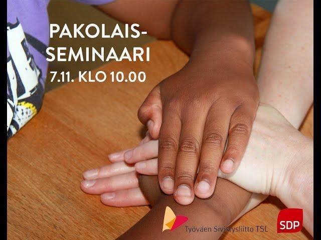 Uudenmaan Sosialidemokraatit: Pakolaisseminaari 7.11.2015