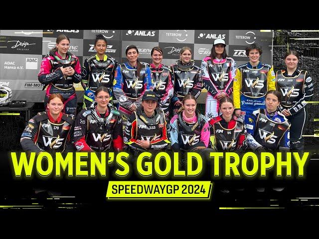 A Proud moment in History  First Ever FIM Women's Gold Trophy 2024 | FIM Speedway Grand Prix