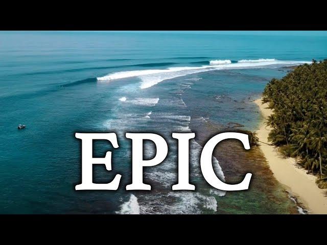 The tropical MENTAWAI ISLANDS by drone