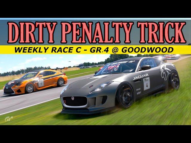 GT Sport - I Became a Victim Of The Dirty Penalty Trick On Goodwood