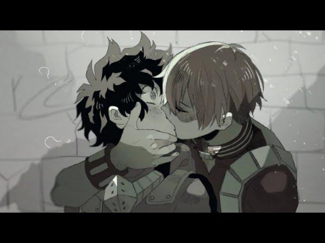 Tododeku Yaoi Comic Todoroki x Midoriya multiple Yaoi kiss