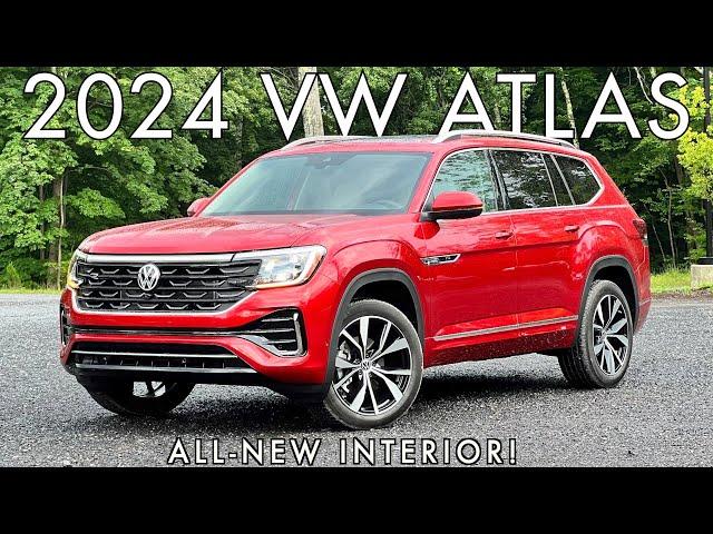 WATCH OUT TELLURIDE?? -- The 2024 Volkswagen Atlas has SERIOUSLY Stepped up its Game!