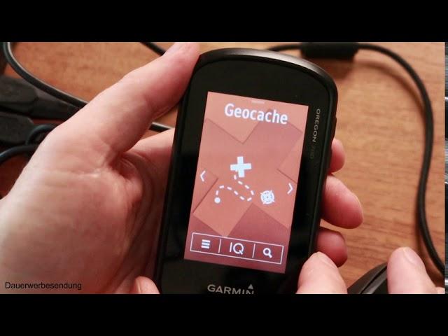 Garmin Oregon 700 einrichten, Firmware update, kostenlose Karten, Geocaching Live. 2020