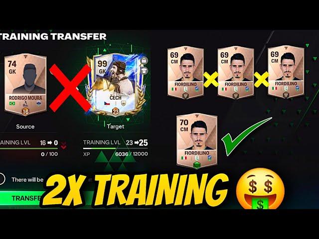 New Trick to Do 2X Training  - FC Mobile New Update & Training Transfer