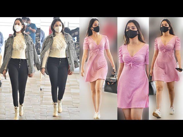 Tamannah Bhatia Stylish Look spotted at Hyderabad Airport |#tamannaah ||35mm Golden Screen||#35mmGS.