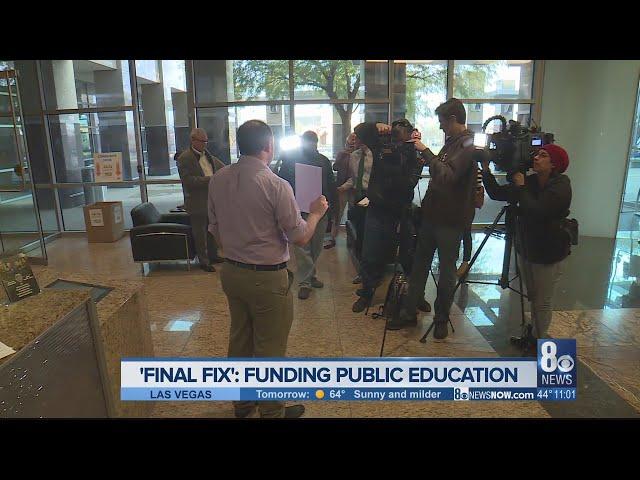 'Final Fix': CCEA files second initiative petition to fund public education in Nevada