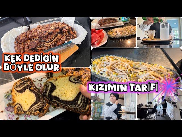 ÇALIŞMAYA BAŞLADI⁉️ÜCRETİ ANLAŞTIK️CANIM NELER İSTİYORÖYLE BİR KEK OLDU KİANNE KIZ DÖKTÜRDÜK.VLOG