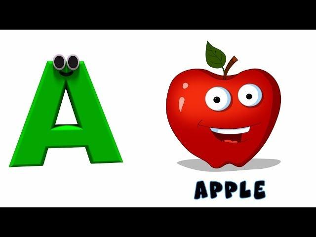 Phonics Letter | Learning Alphabet A | Nursery Rhymes For Toddlers By Kids Tv